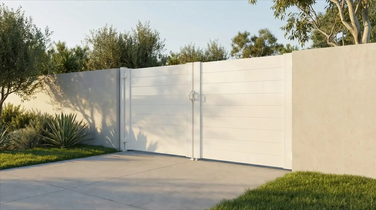 Fence material and gate
