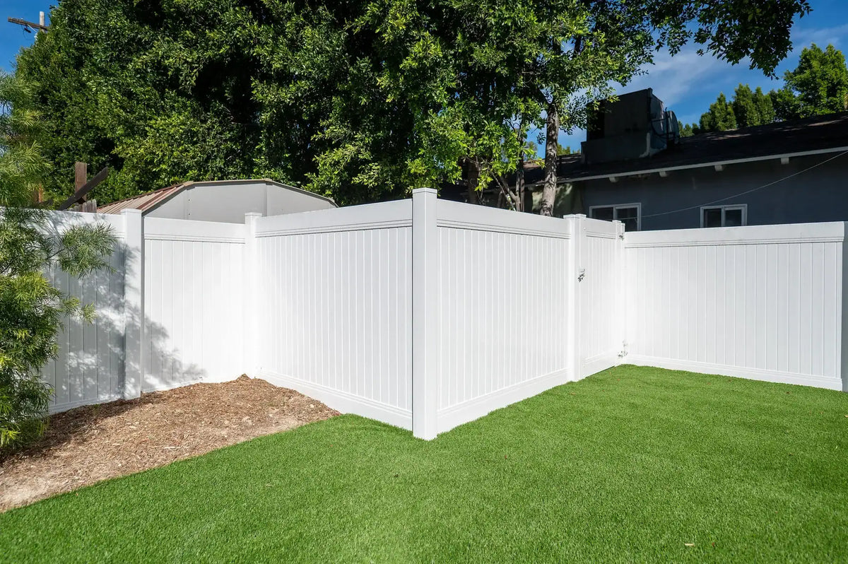 Vinyl fence project