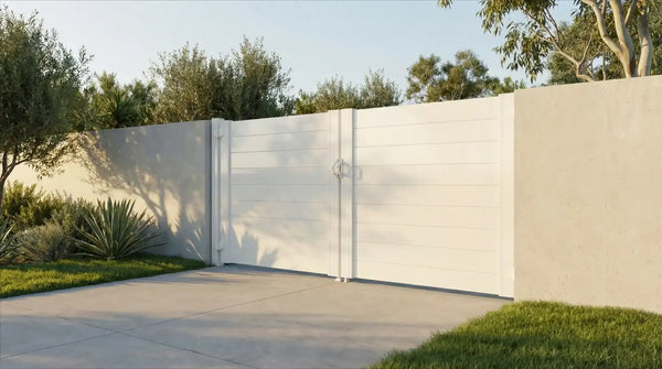 Fence material and gate